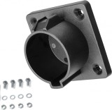 Suport de priza pentru cablu &icirc;ncărcător EV tip 1 Suport EV J1772 K.H.O.N.S., negru, 7 x 7 x 4 cm