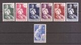 Monaco 1946- Fondul pentru Protecția Copilului si Antituberculoză, 2 serii, MNH, Nestampilat
