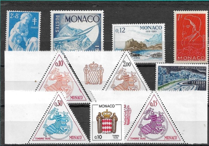 C5975 - lot timbre nestampilate MNH Monaco