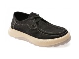 Cumpara ieftin Mocasini OTTER negri, 516001, din material textil