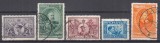 ROMANIA 1931 LP 91 SEMICENTENARUL REGATULUI SERIE STAMPILATA