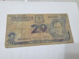 bancnota tanzania 20 sh 1978