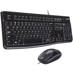 LOGITECH MK120 corded Desktop black USB - NSEA (US), &amp;quot;920-002562&amp;quot; (timbru verde 0.8 lei) foto