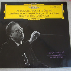 MOZART - Simfonia Nr. 39 si 36 - Karl Bohm - Vinil Deutsche Grammophon