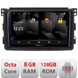 Navigatie Android Smart ForTwo si ForFour 2005-2010, 2K QLED, 8+128GB