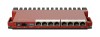 Router 8 porturi Gigabit, 1 port PoE IN, 1 port PoE Out, SFP 2.5G, NAND, USB, 1U - MikroTik L009UiGS-RM