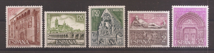 Spania 1968 - Obiective turistice, MNH (vezi descrierea)