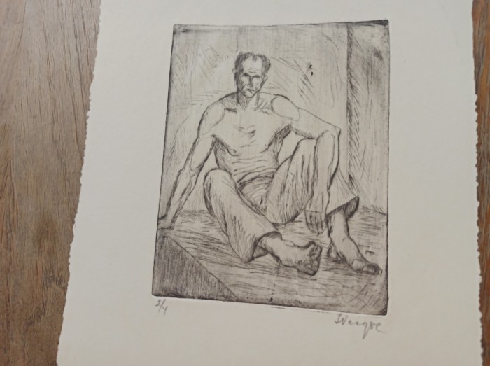Ion Neagoe, pictor (1933 &ndash; 1991) GRAVURA