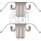 FEBI BILSTEIN 182019 Set accesorii, placute frana