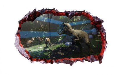 Sticker decorativ cu Dinozauri, 85 cm, 4249ST-1 foto