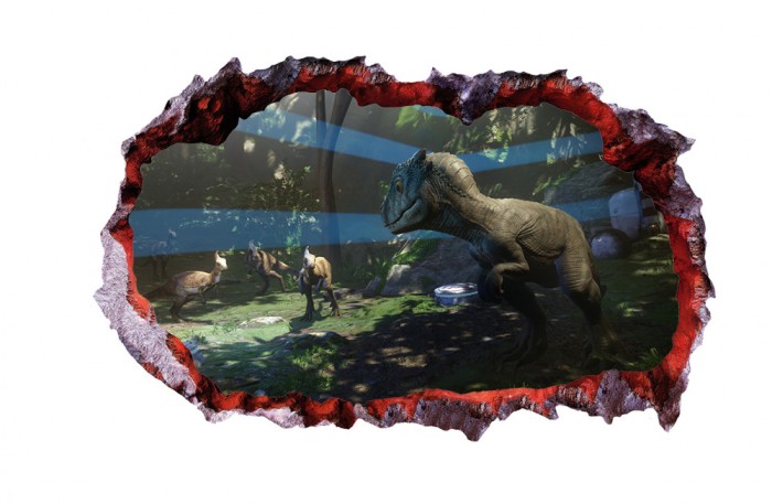 Sticker decorativ cu Dinozauri, 85 cm, 4249ST-1
