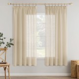Cumpara ieftin Set 2 Bucati Draperie, 140 X 175 Cm, Alb - CN