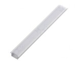 Profil Aluminiu &Icirc;ncastrat LED 1m Alb Lăptos
