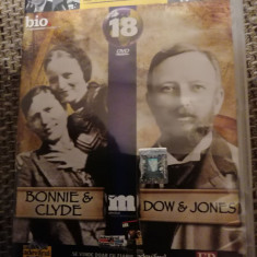 DVD PERSONALITATI CARE AU MARCAT ISTORIA LUMII BONNIE & CLYDE -DOW & JONES