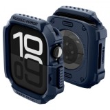 Husa Spigen Rugged Armor V2 pentru Apple Watch Series 10 / 11 42mm, Bleumarin