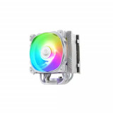 Cooler Procesor Enermax Snow Edition, RGB, CPU Intel / AMD AM4, Suport 230W + TDP, ARGB PWM, 14 cm, Alb