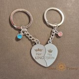 Set brelocuri , zHer King His Queen, , model nou