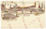 5517 - BISTRITA, Litho, Romania - old postcard - unused, Necirculata, Printata