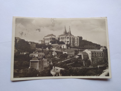 CARTE POSTALA &amp;quot;LISSABON - SCHLOS CINTRA&amp;quot; foto