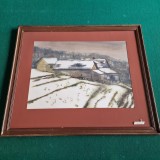 Cumpara ieftin MIRCEA EUGEN - PEISAJ DE IARNA 1996 - tehnica mixta