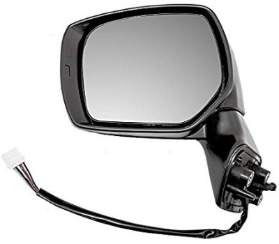Oglinda exterioara Subaru Forester (Sj), 01.2013-, Stanga, reglare electrica; grunduit; incalzita; geam convex; cromat; 7 pini; cu semnalizare; brat foto