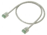 Cablul patch U/FTP Cat 8.1 0,5m LSZH gri 32AWG, Goobay