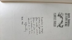 BAUDELAIRE.FLORILE RAULUI-GEO DUMITRESCU CU DEDICATIE SI SEMNATURA PENTRU VIRGIL IERUNCA-1967X4.