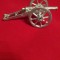 Vintage miniatura Tun - Plumb