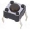 Microintrerupator 6x6x3.5mm, (ON)-OFF, SPST, ALPS - SKHHALA010