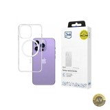 Husa MagSafe pentru Apple iPhone 14 Pro Max 3MK MagCase Transparenta