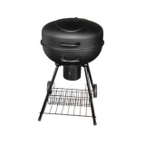 Gratar gradina, grill&nbsp;rotund, cu roti, capac, 54x57x92 cm, Oliver GartenVIP DiyLine, Strend Pro