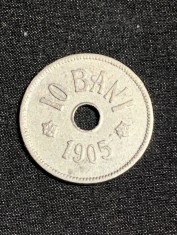 Moneda 10 bani 1905