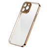 Husa Joyroom Chery Mirror Pentru IPhone 13 Pro Max Metallic Frame Gold (JR-BP909 GOLD)