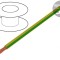Cablu Electric Cupru Izolat PVC Galben-Verde 1x16mm2 450/750V