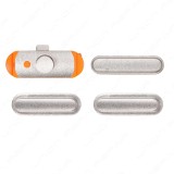 Set Butoane Laterale iPad 5 A1822, Argintiu - Calitate Premium