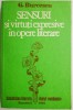 Sensuri si virtuti expresive in opere literare &ndash; G. Burcescu - Studii literare