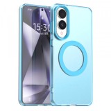 Husa MagSafe pentru Samsung Galaxy S25 Edge S937, Techsuit, CandyCase, Albastra