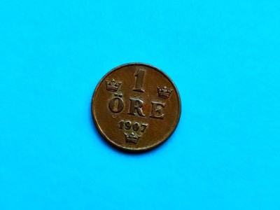 1 Ore 1907 Suedia-in realitate arata bine! foto
