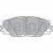 DELPHI LP2003 set placute frana,frana disc
