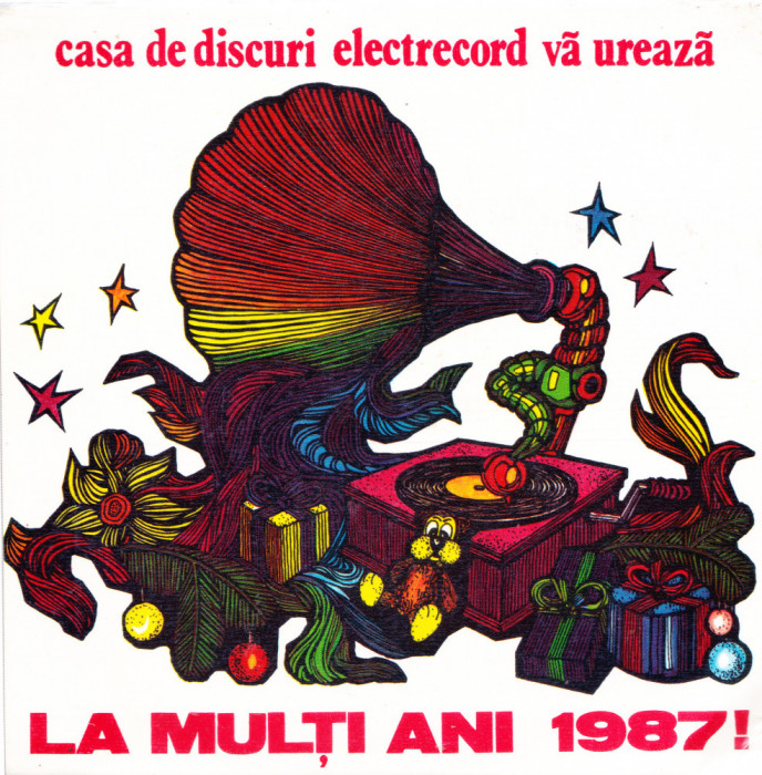 AMS - LA MULTI ANI 1987! (DISC VINIL, LP 7`)