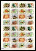 Ajman 1972 4 x Tropical fish imperf. Mi.1312B-19B MNH CE.010, Nestampilat