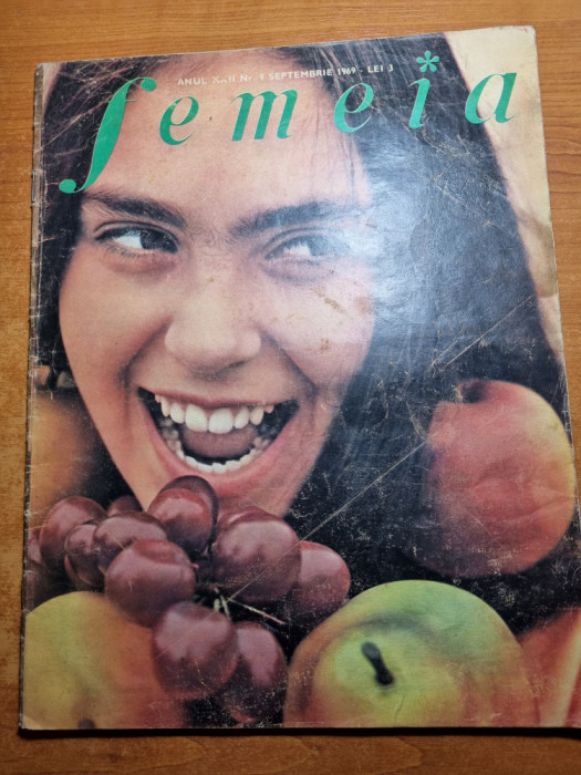 femeia septembrie 1969-festivalul de folclor,moda,agatha christie