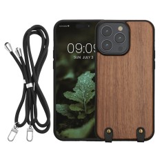 Husa Kwmobile pentru Apple iPhone 14 Pro Max, Maro, Lemn, KWM000022PF001C