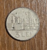 3 lei 1963, RPR / Romania
