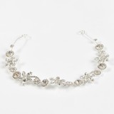 Bentita metalica cu pietre acrilice