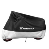 Husa Moto Scuter MotoWolf 210D Impermeabila 230x95x125cm Protectie Soare Vant Ploaie Interior Soft