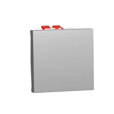 Intrerupator cap cruce 2M Schneider Noua Unica aluminiu NU320530 foto