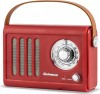 Radio retro cu difuzor Bluetooth Electromures EM 1006 Scarlet Sage