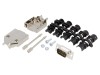 Conector D-Sub 9-Pin Tată pentru Cablu ENCITECH Negru Mufa DTPK-M-09-DMP-K