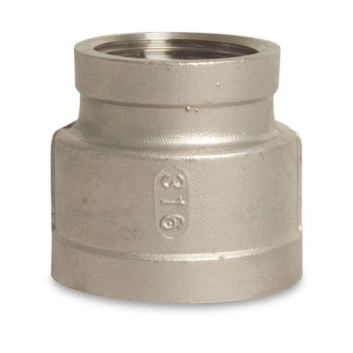 Mufă Reducție Inox, Fiting Filetat, 2&quot; x 1&quot;, V4A
